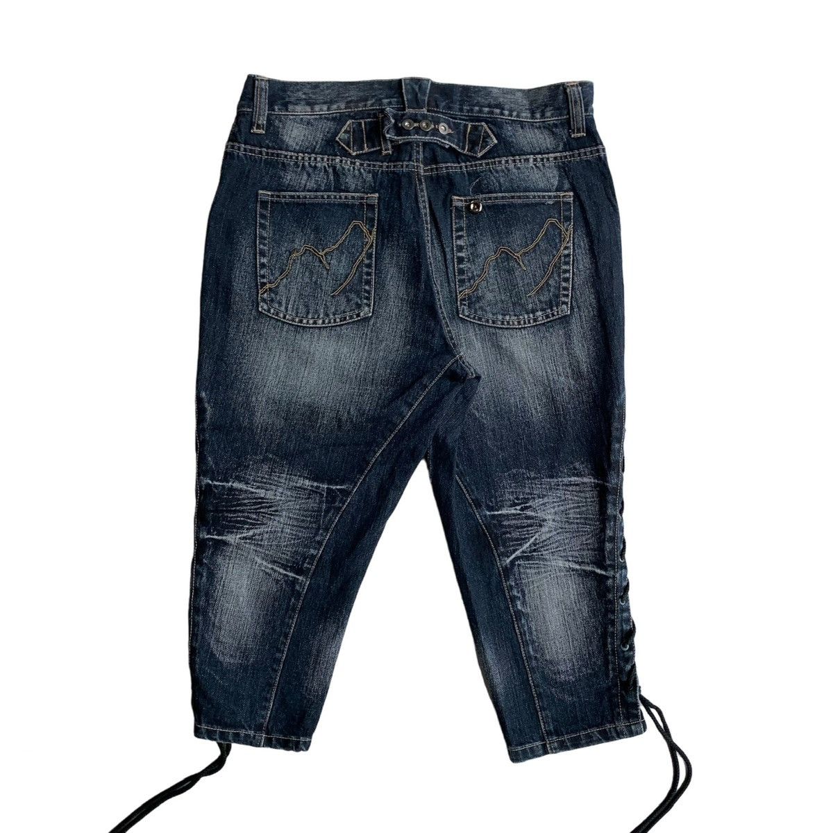 2000s PPFM Japanese Brand Bondage Short Pants - www.benaras.co