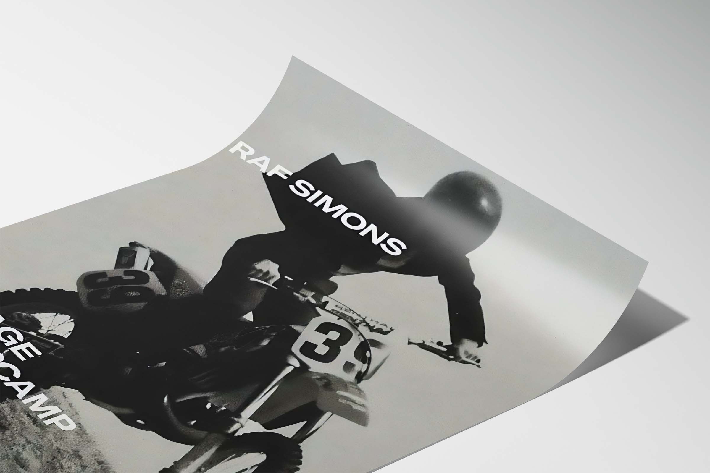 Raf Simons Raf Simons 1997 Poster Gift Vintage Archive Art Book Logo Size ONE SIZE - 4 Thumbnail