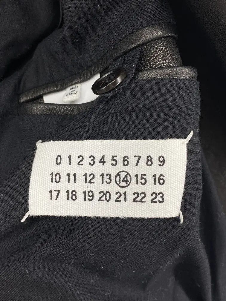Maison Margiela Leather Biker Jacket Size US M / EU 48-50 / 2 - 4 Thumbnail