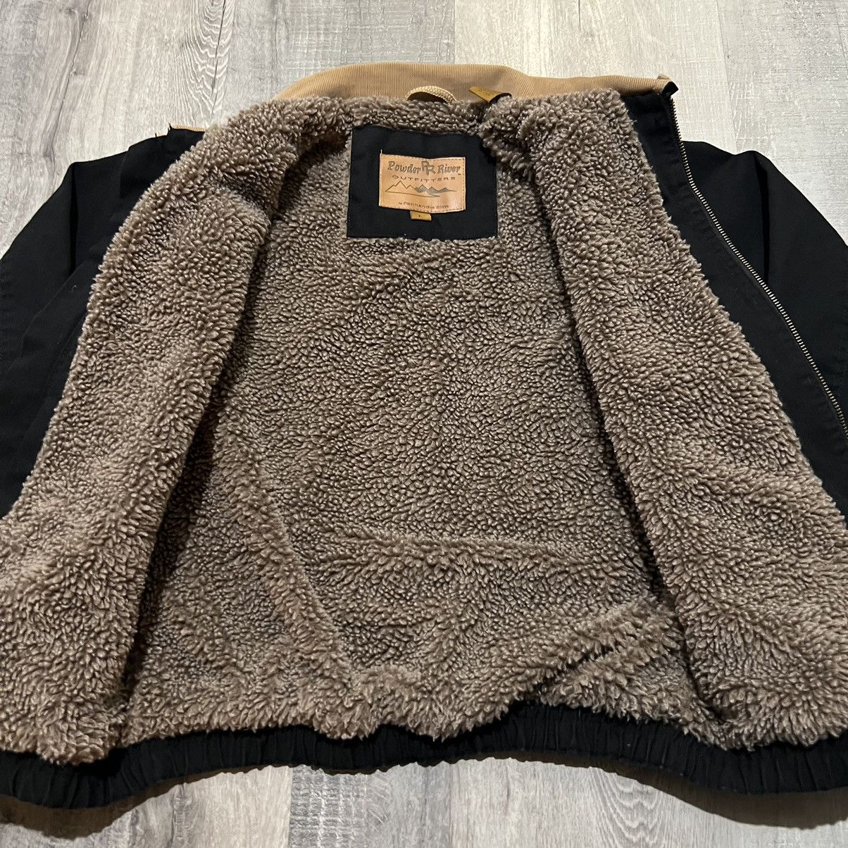 Panhandle Slim Powder River Outfitters Arrow Pocket Sherpa Western Jacket Size L / US 10 / IT 46 - 3 Thumbnail