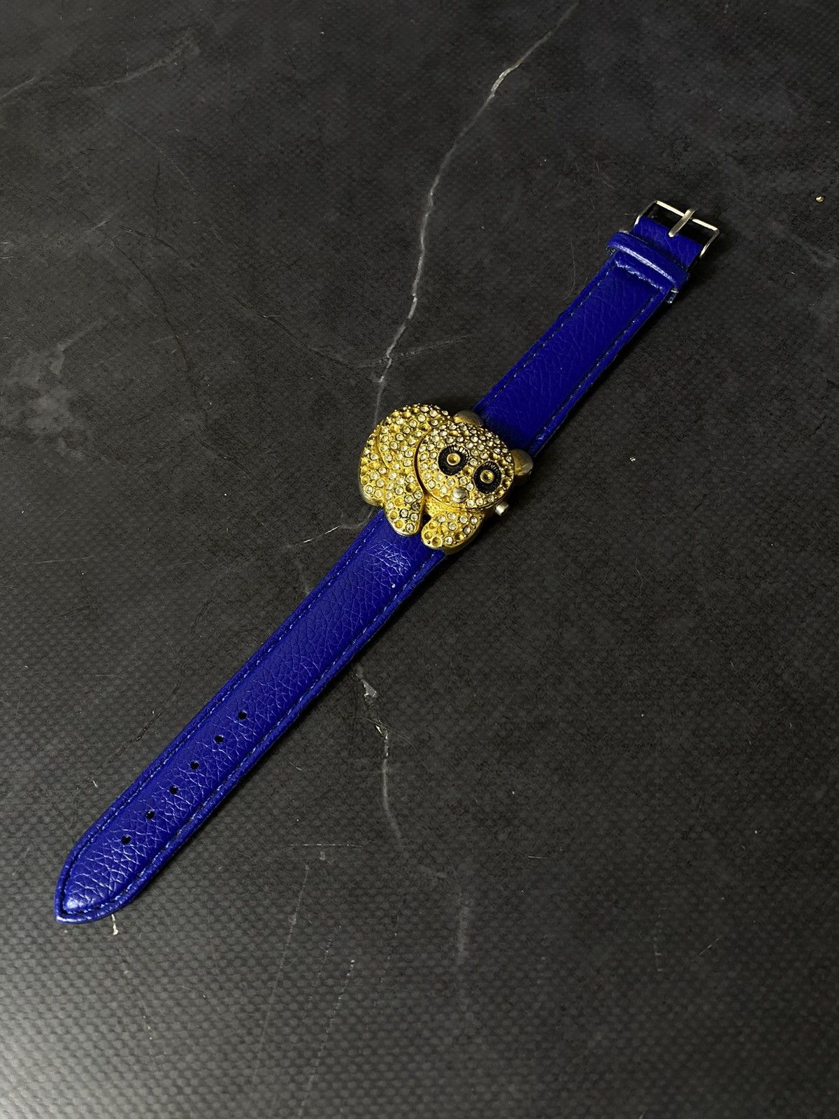 Japanese Brand Vintage L'Amour Panda Watch with Full Rhinestone Pave Size ONE SIZE - 1 Thumbnail