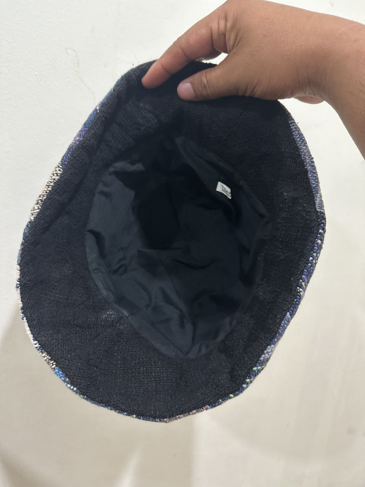 Japanese Brand Rare Patchwork Style Bucket Hat Size ONE SIZE - 6 Thumbnail
