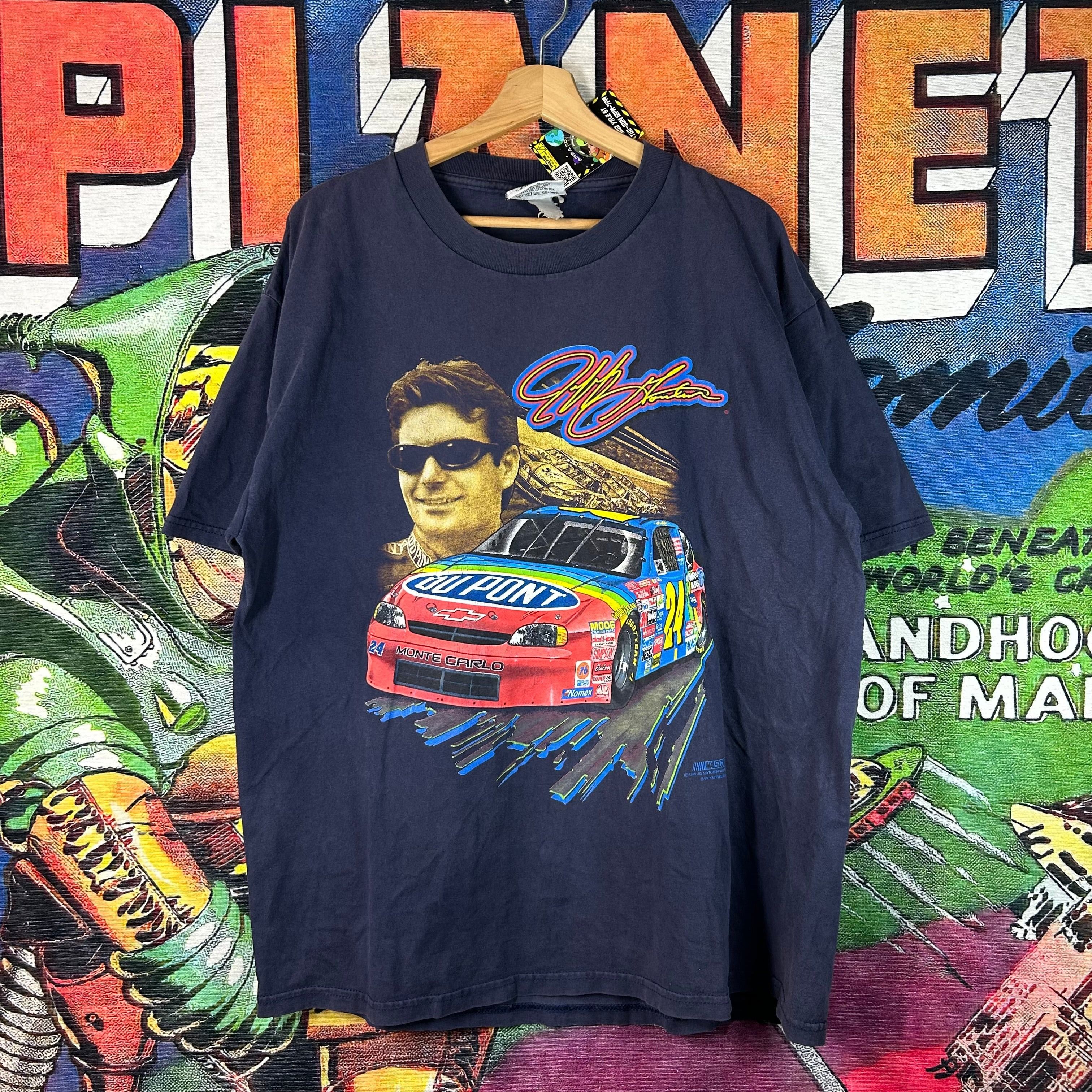 Chase Authentics Vintage 90s Chase Authentics Jeff Gordon Tee Size XL Size US XL / EU 56 / 4 - 1 Thumbnail