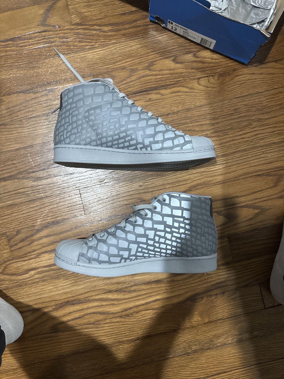 Adidas Adidas Pro Model High Top Sneakers Size US 12 / EU 45 - 2 Thumbnail