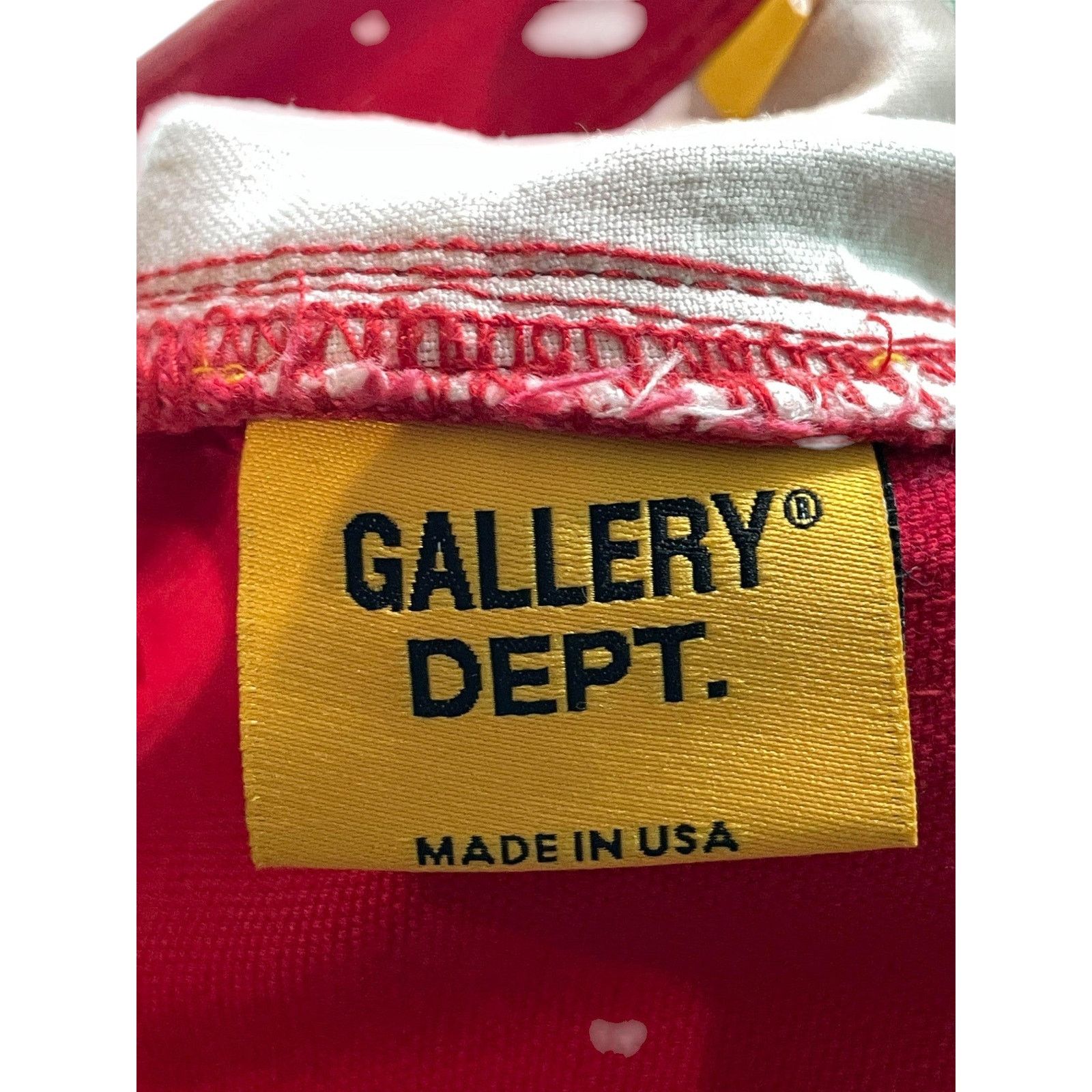 Gallery Dept. Gallery Dept De La Flare Red Size US 30 / EU 46 - 5 Thumbnail