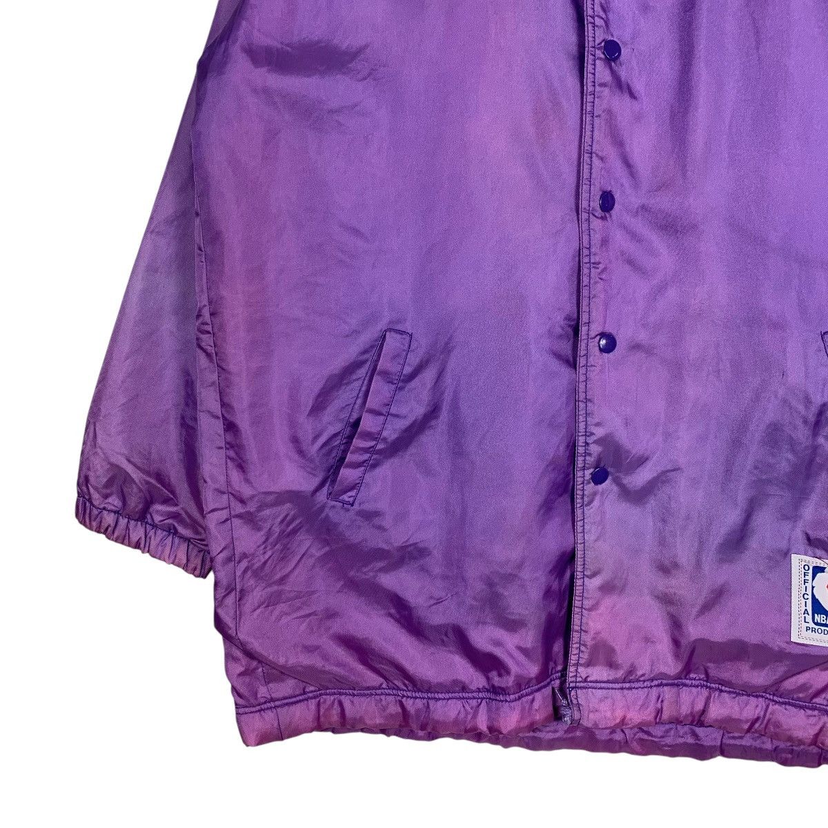 NBA Vintage NBA Nylon Jacket Size US L / EU 52-54 / 3 - 3 Thumbnail