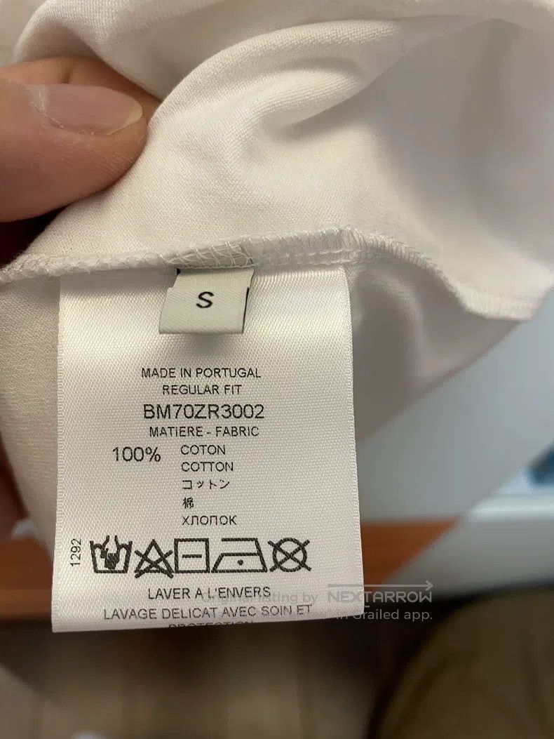 Givenchy Givenchy Short Sleeve Logo White T-Shirt Size US S / EU 44-46 / 1 - 7 Thumbnail