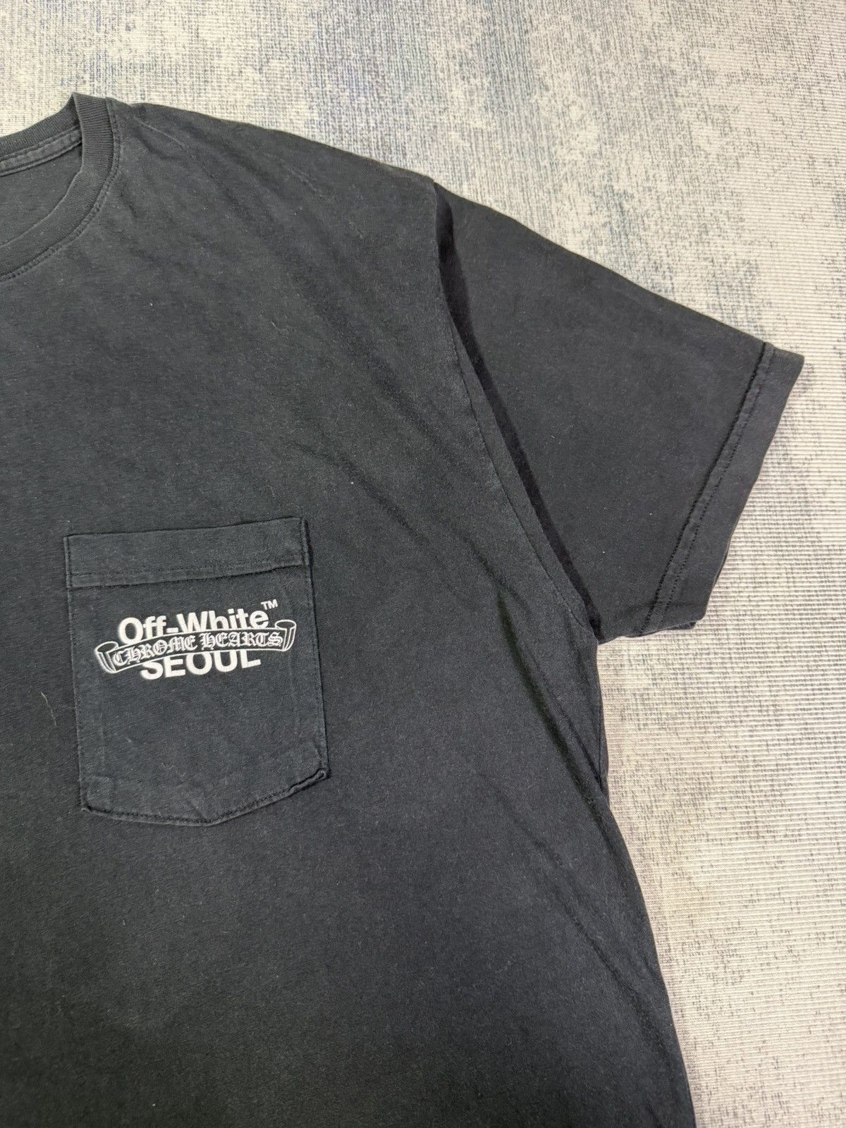 Chrome Hearts × Off-White VERY RARE! SEOUL CITY EXCLUSIVE Size US XXL / EU 58 / 5 - 6 Thumbnail