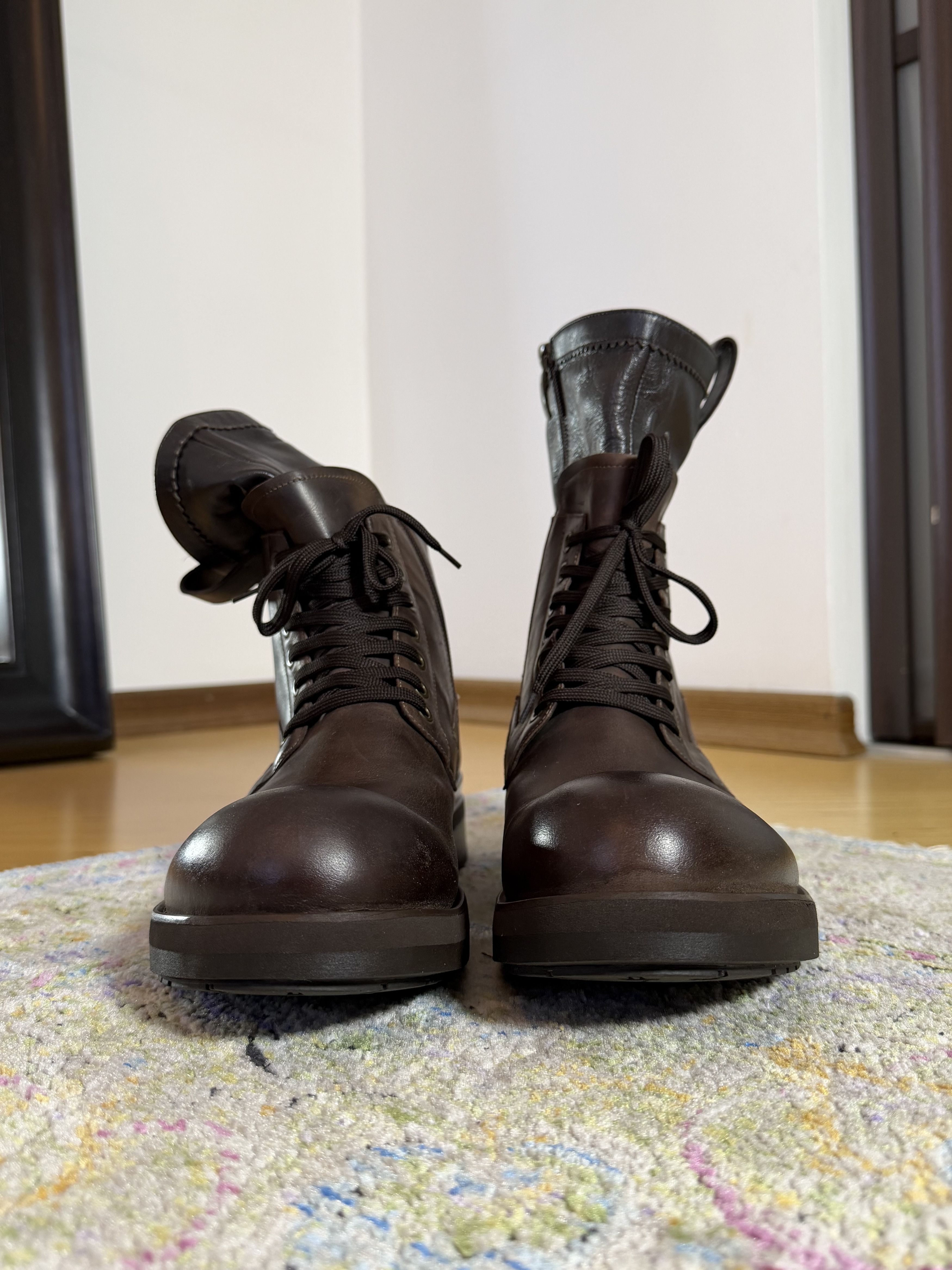 Paciotti Cesare Paciotti 4US Brown Leather Boots 44IT Size US 11 / EU 44 - 6 Thumbnail