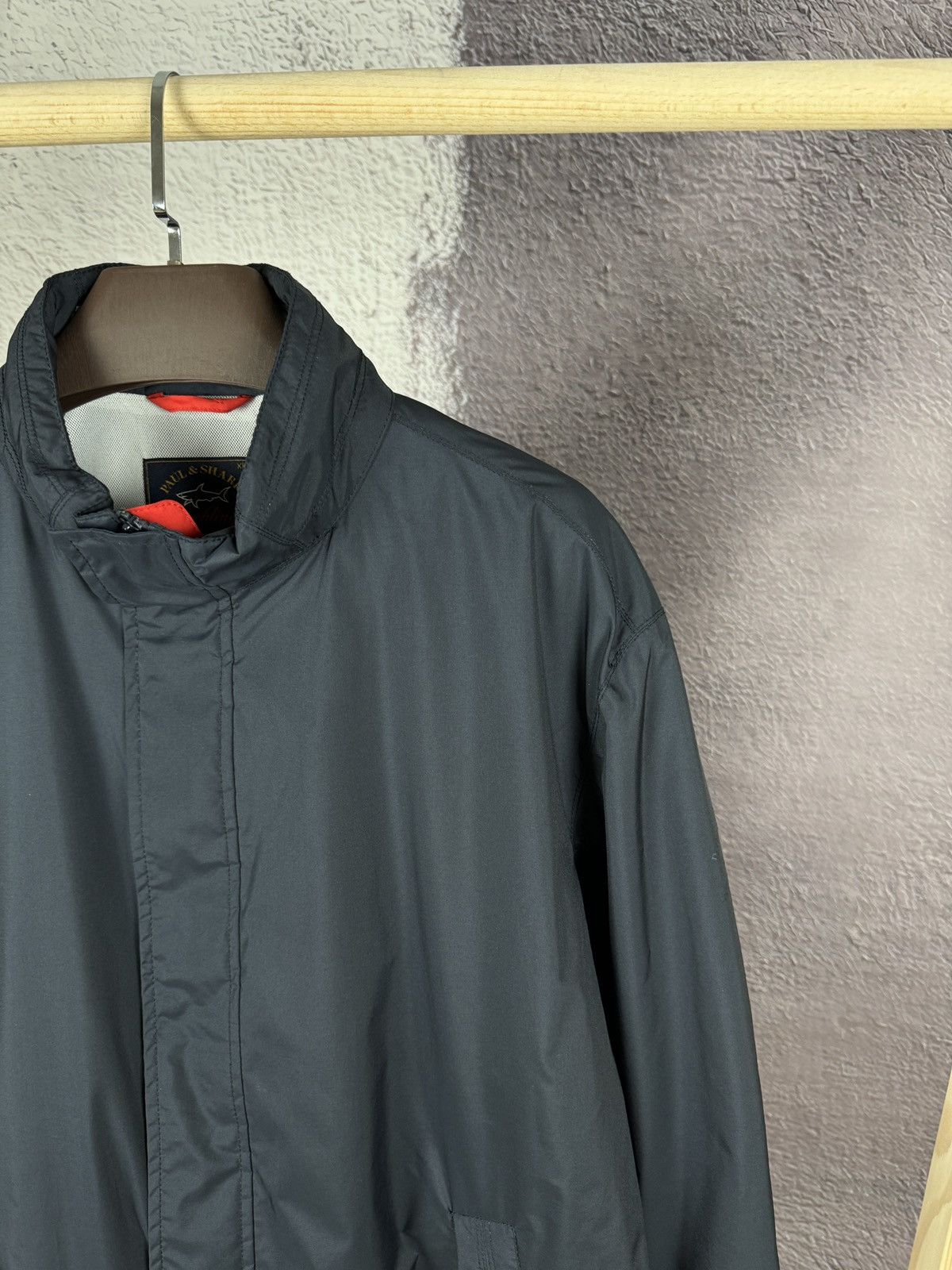 Paul & Shark Paul & Shark navy blue nylon jacket Size US XXL / EU 58 / 5 - 6 Thumbnail