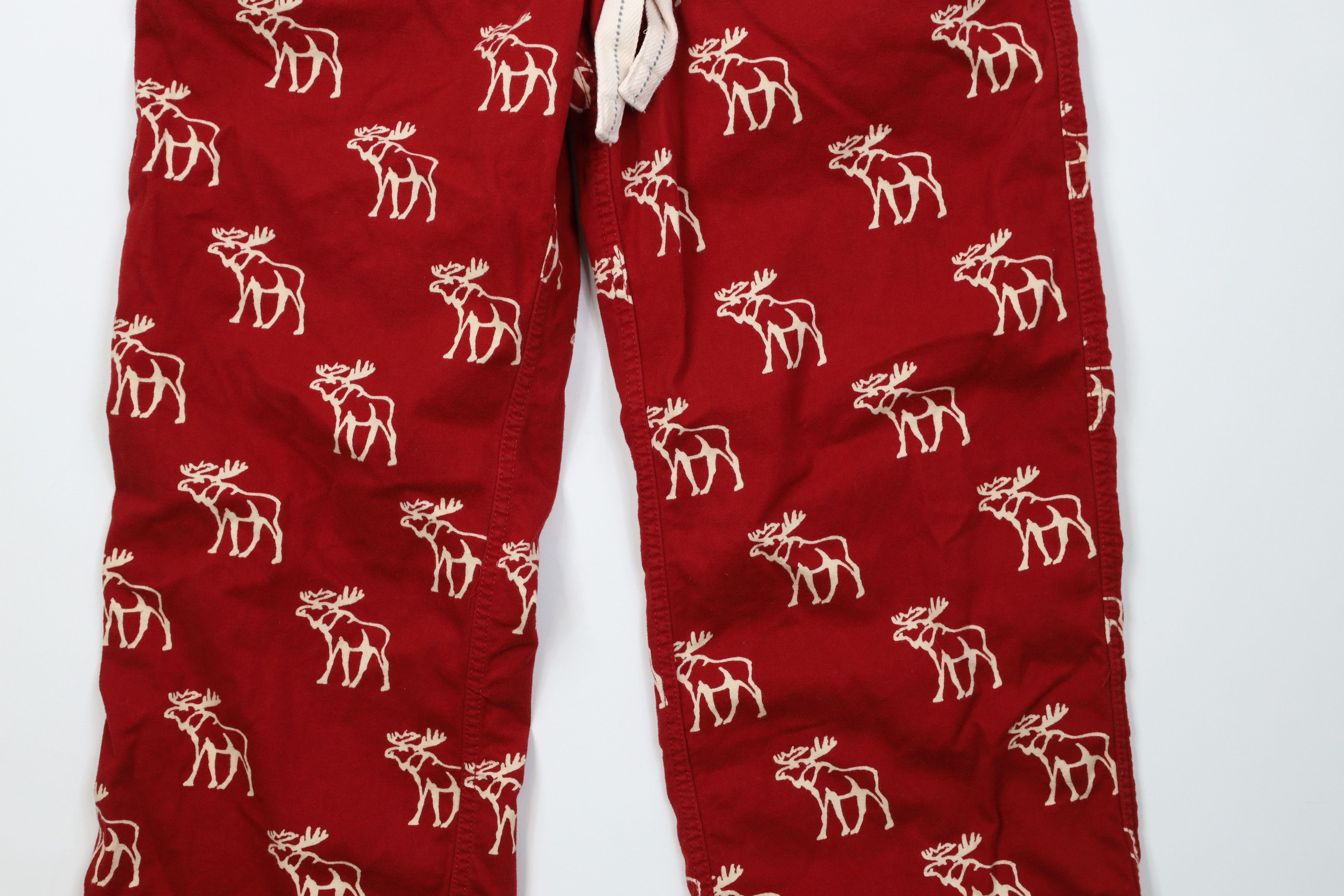 Abercrombie & Fitch Vintage Y2K Abercrombie & Fitch Moose Flannel Wide Leg Pants Size US 34 / EU 50 - 4 Thumbnail