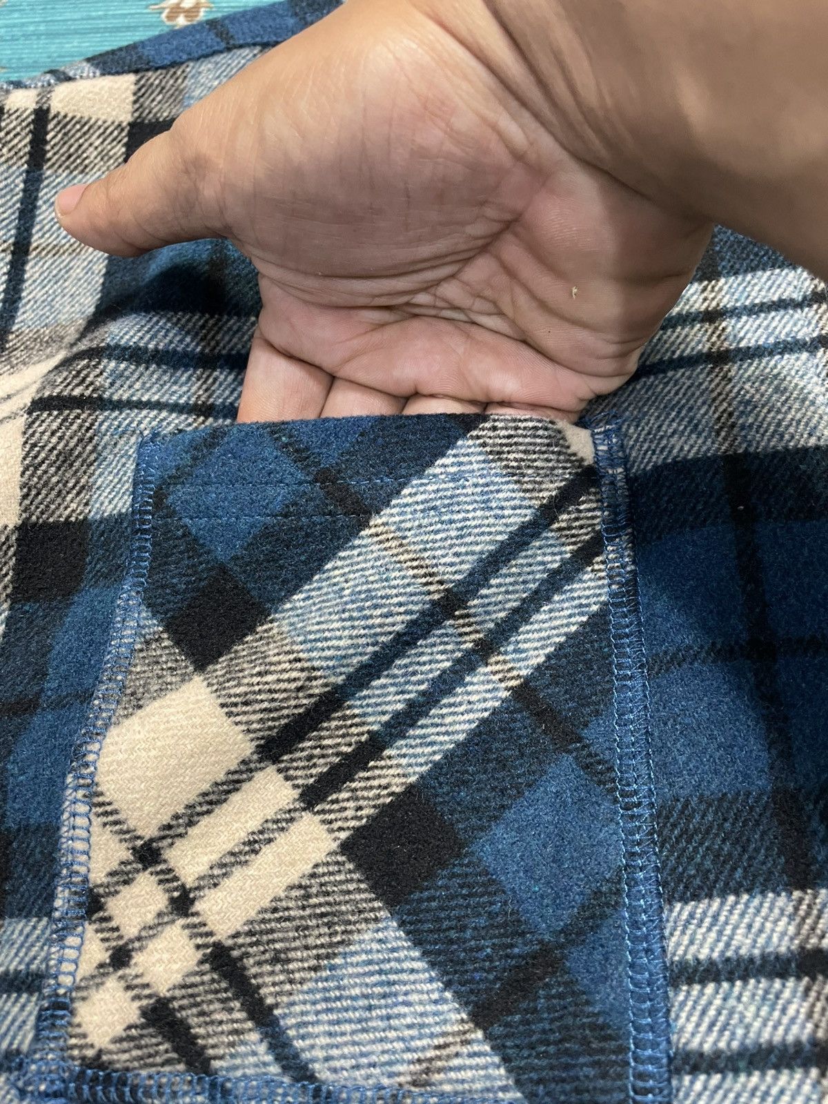 Fairplay Fairplay Two Tone Flannel Jacket Size US M / EU 48-50 / 2 - 5 Thumbnail