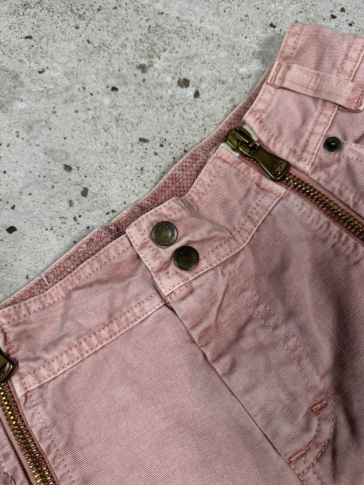 Dolce & Gabbana Vintage SS 2003 Dolce & Gabbana Aviator Full Zip Cargo Pants Size 26" / US 2 / IT 38 - 13 Thumbnail