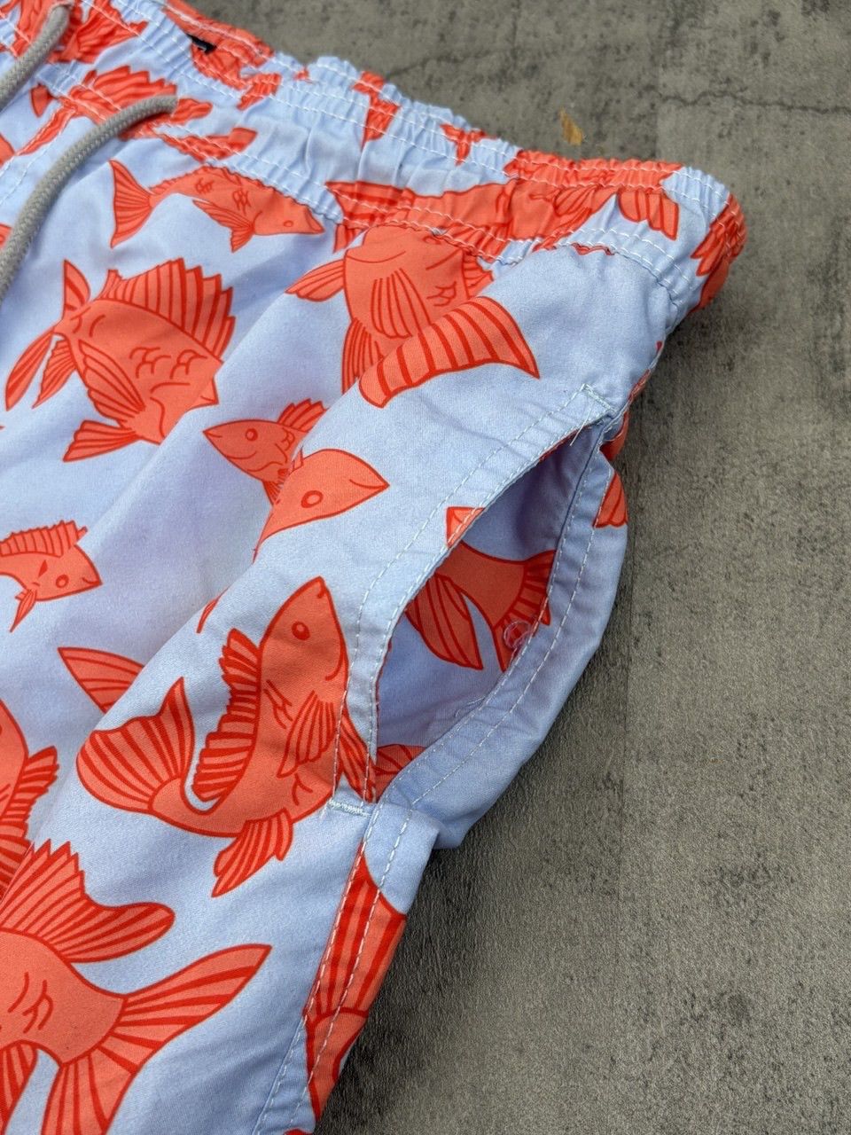 Vilebrequin Vilebrequin Fish AOP Blue Orange Shorts Swim Size US 39 - 7 Thumbnail