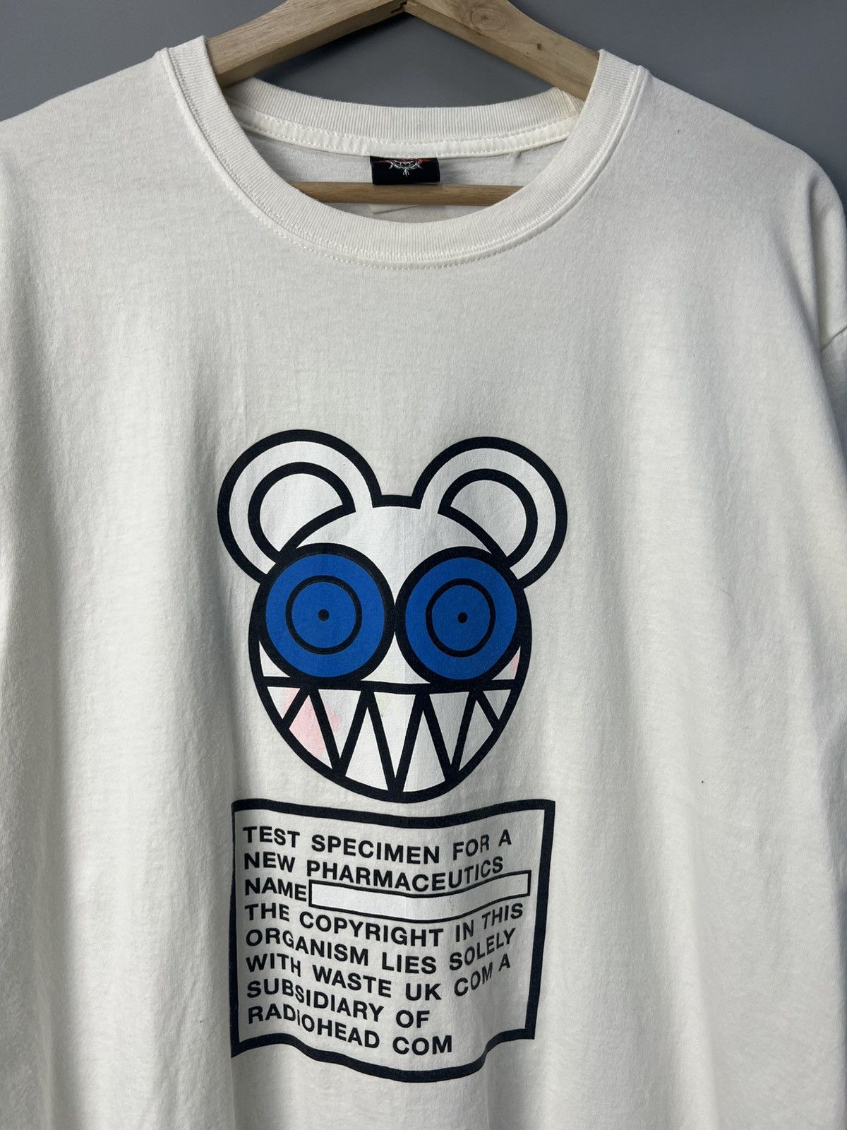 Band Tees × Vintage Vintage Radiohead 'Sex Work Death' Tee Size US L / EU 52-54 / 3 - 2 Thumbnail