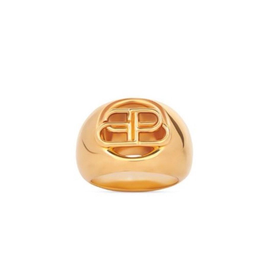 Balenciaga Balenciaga BB Signet Ring Size ONE SIZE - 1 Preview