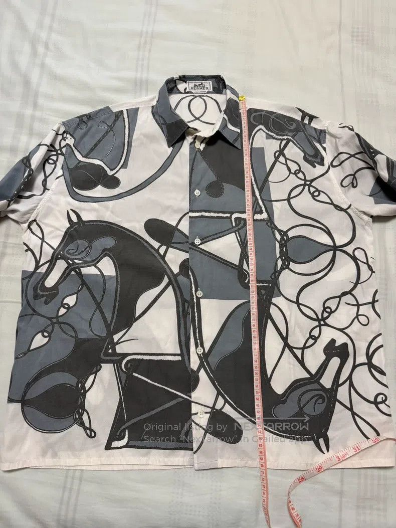 Hermes Hermes Silk shirt Size US XXS / EU 40 - 5 Thumbnail