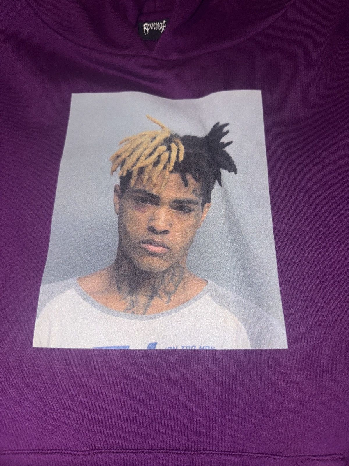 Revenge XXX mug shot hoodie