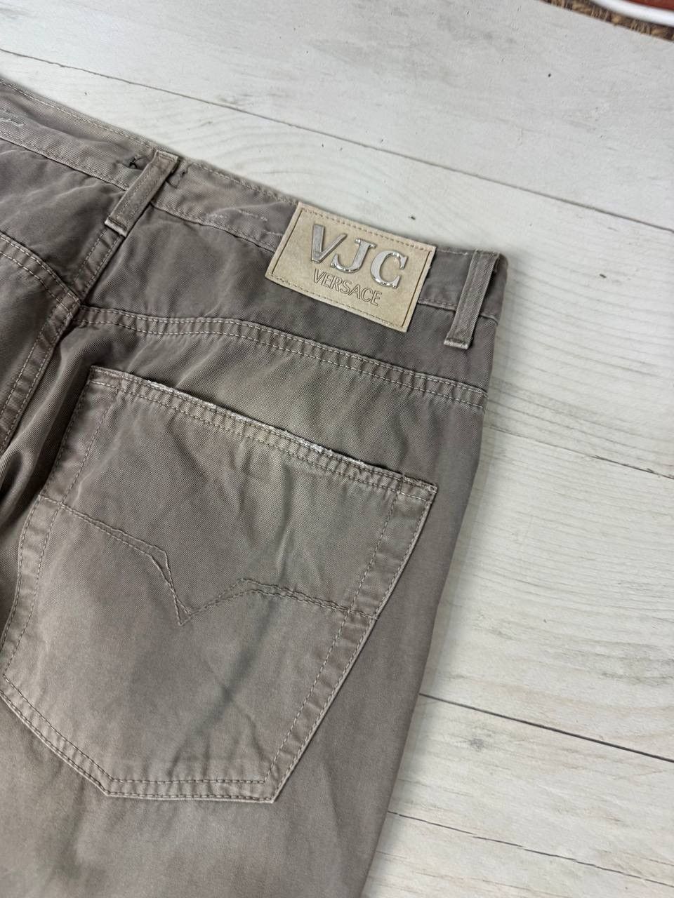 Versace Jeans Couture Vintage Versace Jeans Couture Baggy Big Logo Denim Pants 90s Size US 36 / EU 52 - 20 Thumbnail