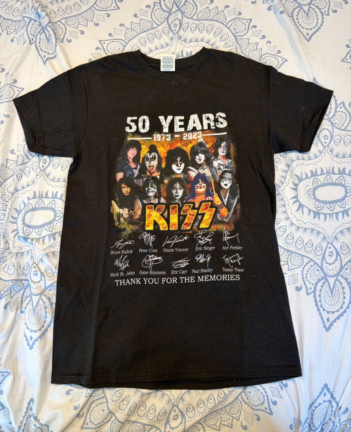 Vintage Kiss shirt Small Size US S / EU 44-46 / 1 - 1 Thumbnail