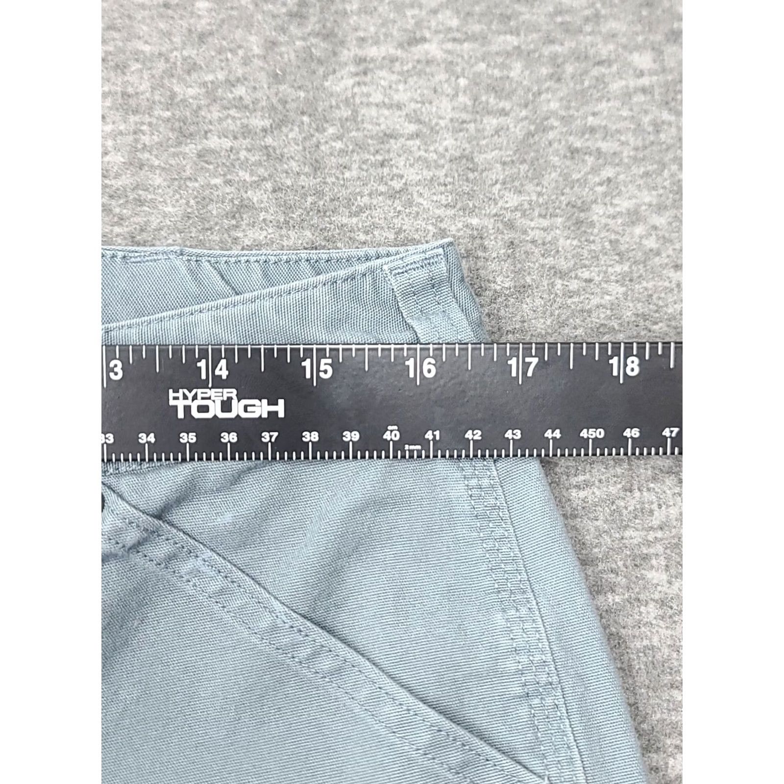 CO Duluth Trading Co Women Fire Hose Cargo Pants Blue 12x31 Cotton Spandex Coolmax Pockets Work Outdoors Size 34" / US 12 / IT 48 - 5 Thumbnail