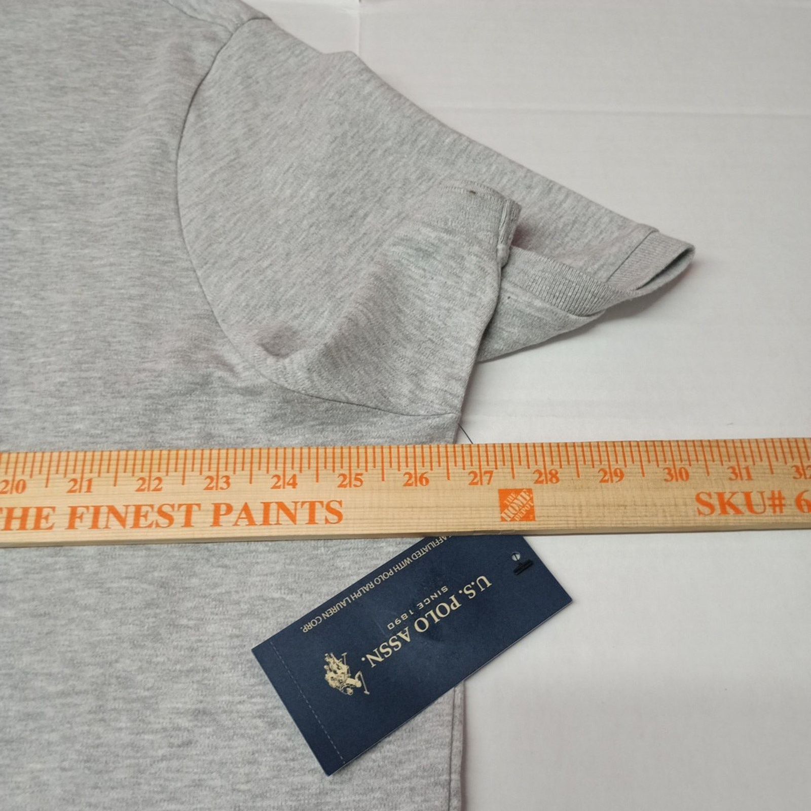 U.S. Polo Assn. U.S. Polo Assn Polo Shirt Gray Men's Size 2XL Luxury Feel Size US XXL / EU 58 / 5 - 4 Thumbnail