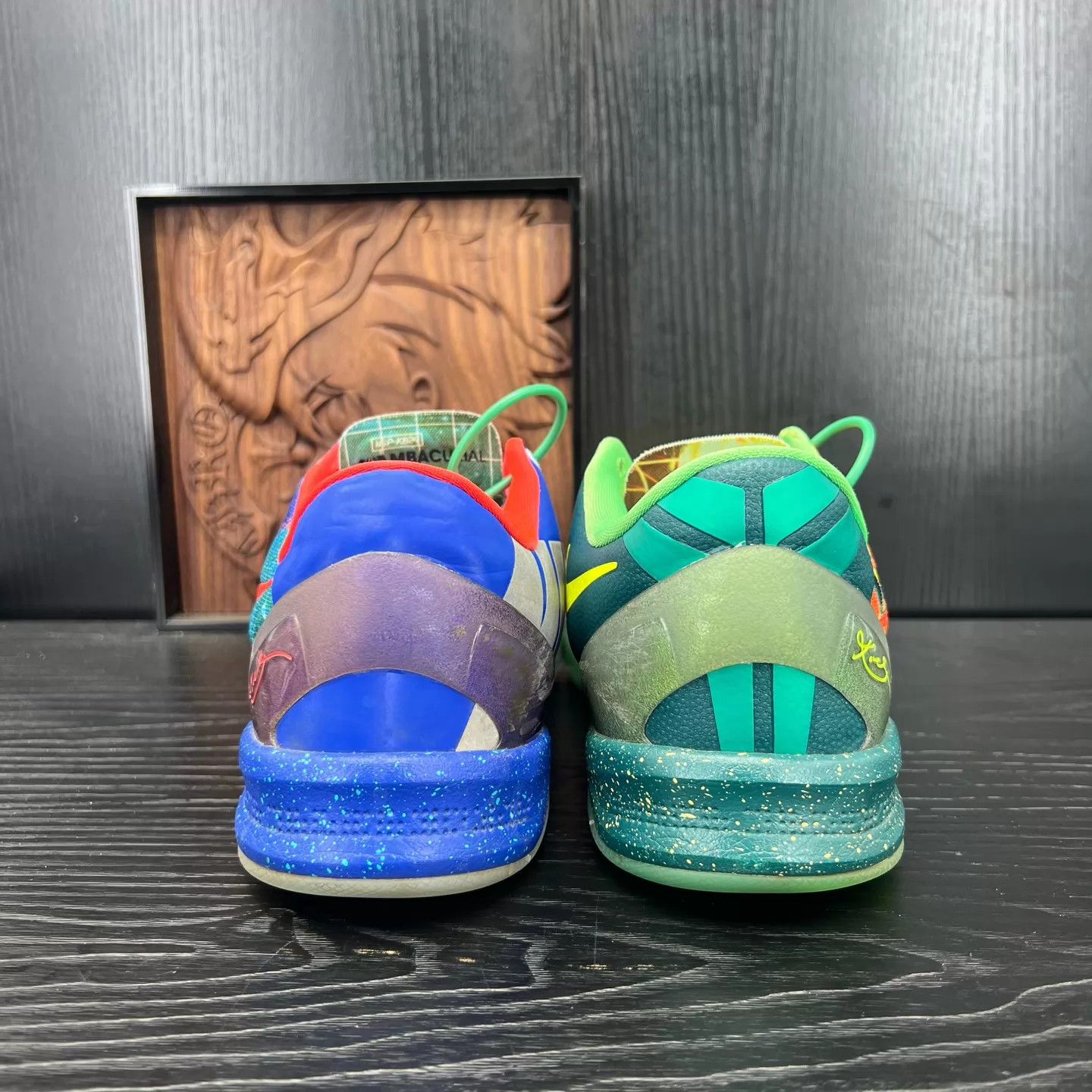 Nike zk8 low asymmetric bicolor orange-blue size 43 good condition Size US 9.5 / EU 42-43 - 3 Thumbnail