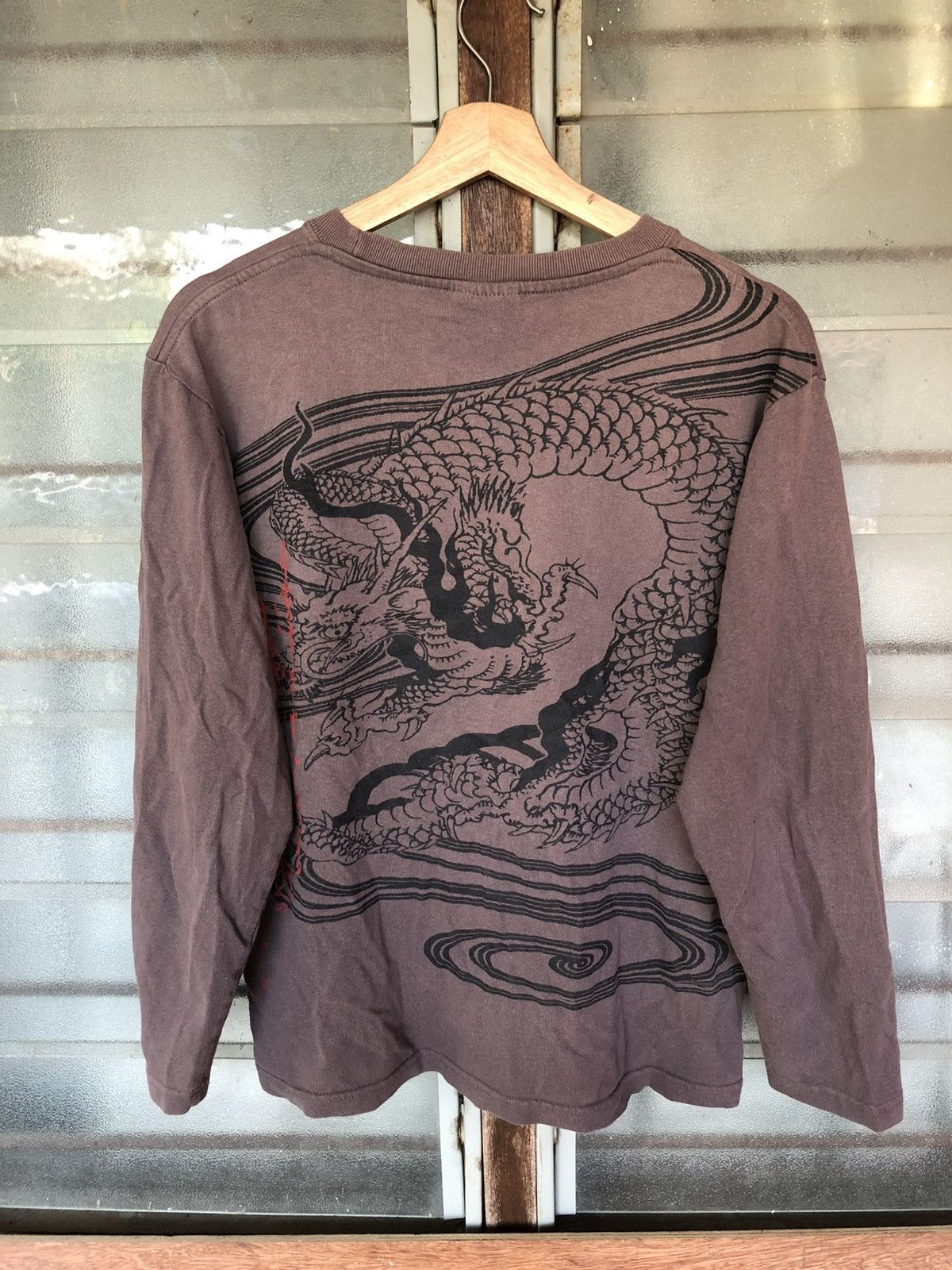 Bullet Noise Vintage Bullet Noise Dragon Style Long Sleeve Shirt Tee Size US M / EU 48-50 / 2 - 8 Thumbnail
