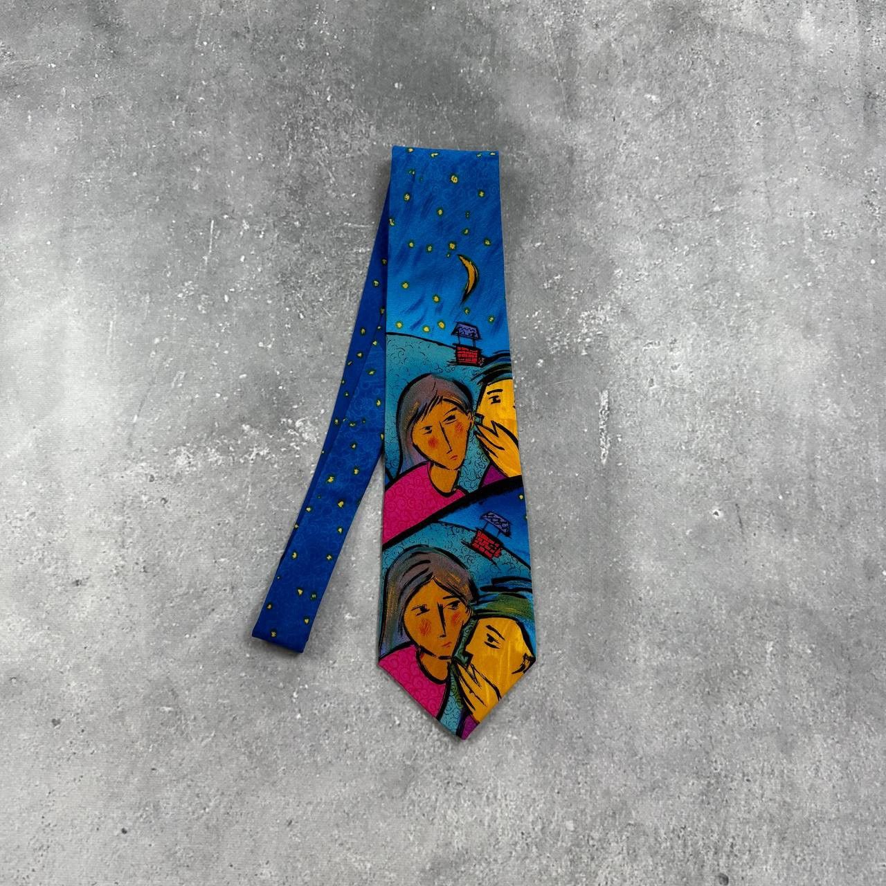Vintage Vintage 1991 The Beatles Do You Want Know A Secret Silk Tie Size ONE SIZE - 1 Thumbnail