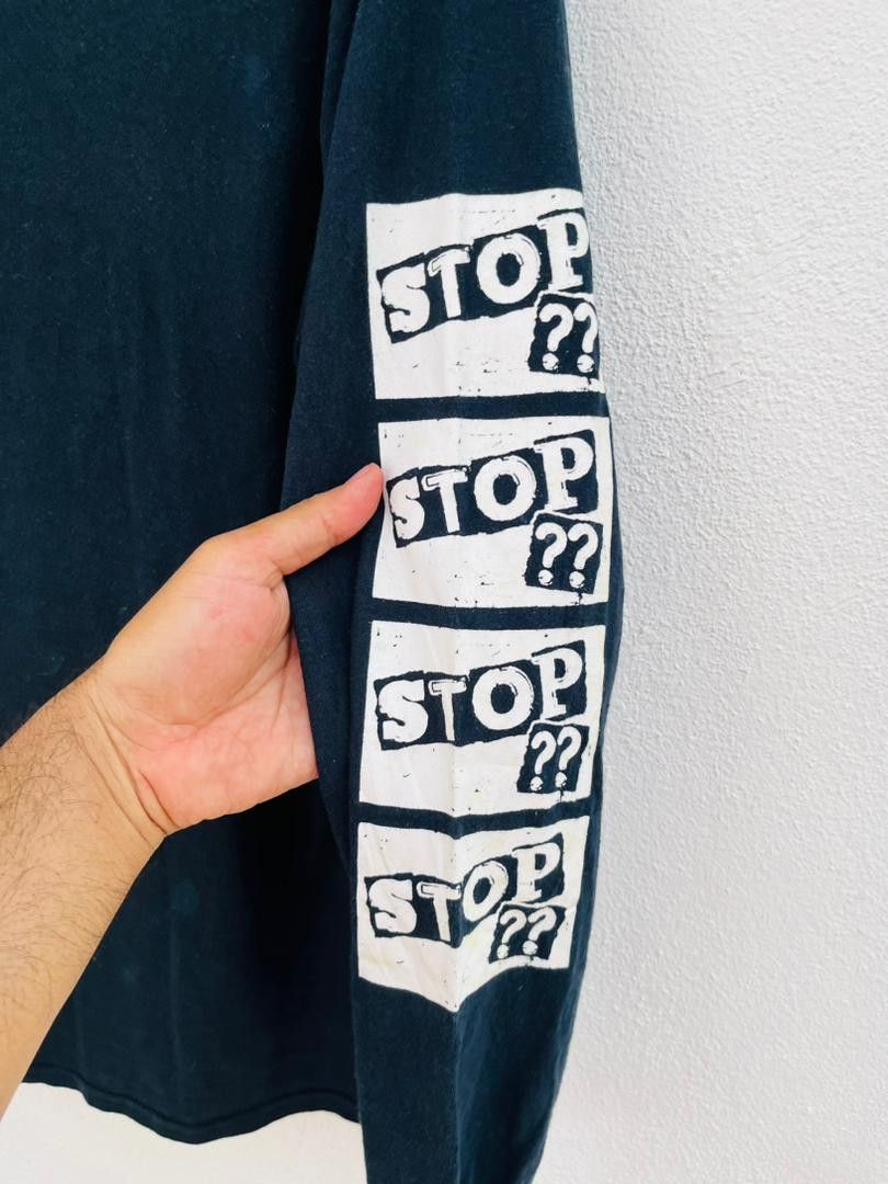 Japanese Brand × Vintage Vintage Start Stop Full Sleeve Streetwear Fashion Style Size US L / EU 52-54 / 3 - 7 Thumbnail