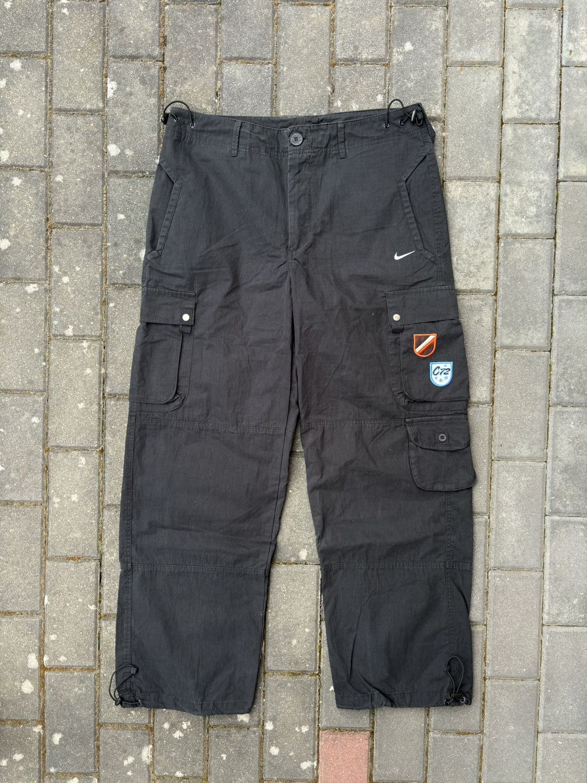 Nike Vintage Nike Cortez Cargo Track Pants Y2K Grailed