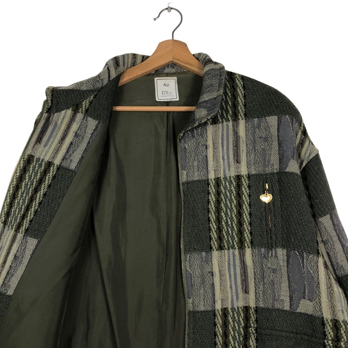 🔥Vintage Chore Jacket DX21 Japan Tartan Design Issey Miyake