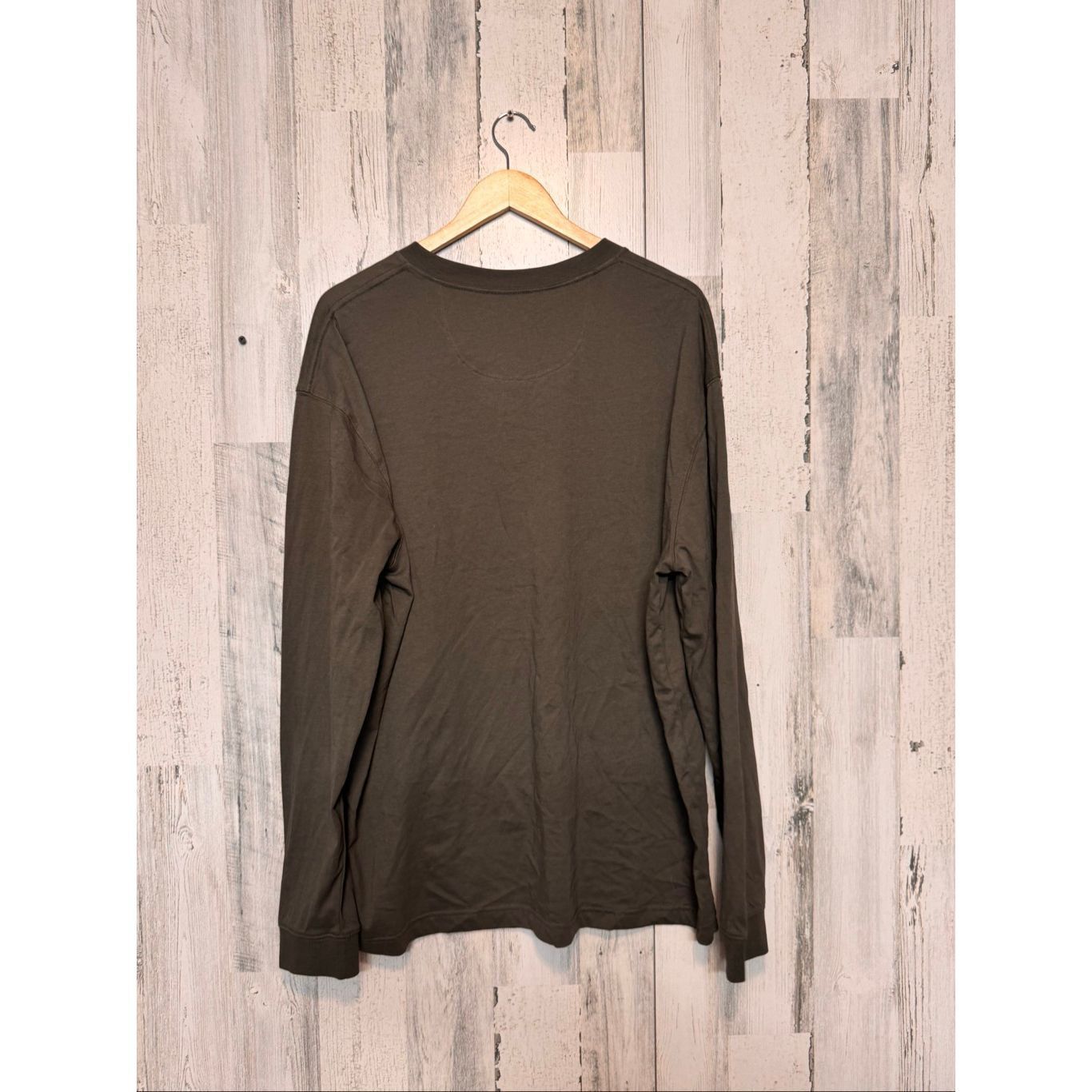 Other Goodfellow & Co Long Sleeve Henley Shirt – XXL – Olive Green Size US XXL / EU 58 / 5 - 2 Thumbnail