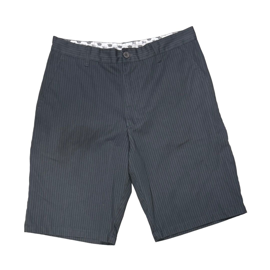 Other Vtg BC size 32 Stripped Gray Chino Shorts Size US 32 / EU 48 - 1 Thumbnail