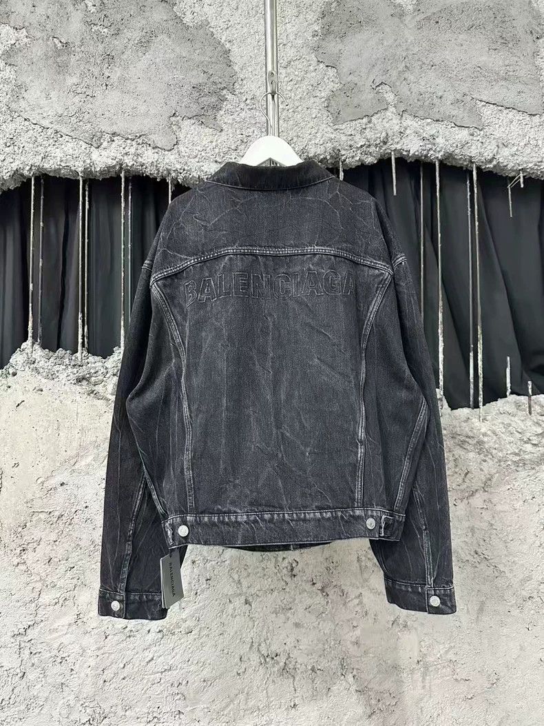 Balenciaga Balenciaga Denim Jacket Size US L / EU 52-54 / 3 - 2 Thumbnail