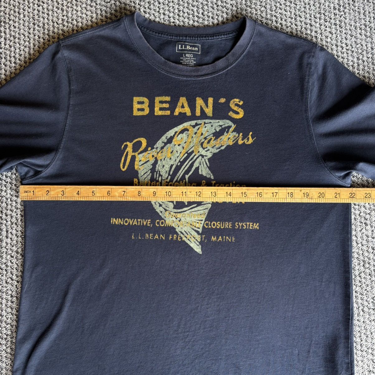 L.L. Bean LL Bean Tshirt Bean’s Size US L / EU 52-54 / 3 - 9 Thumbnail