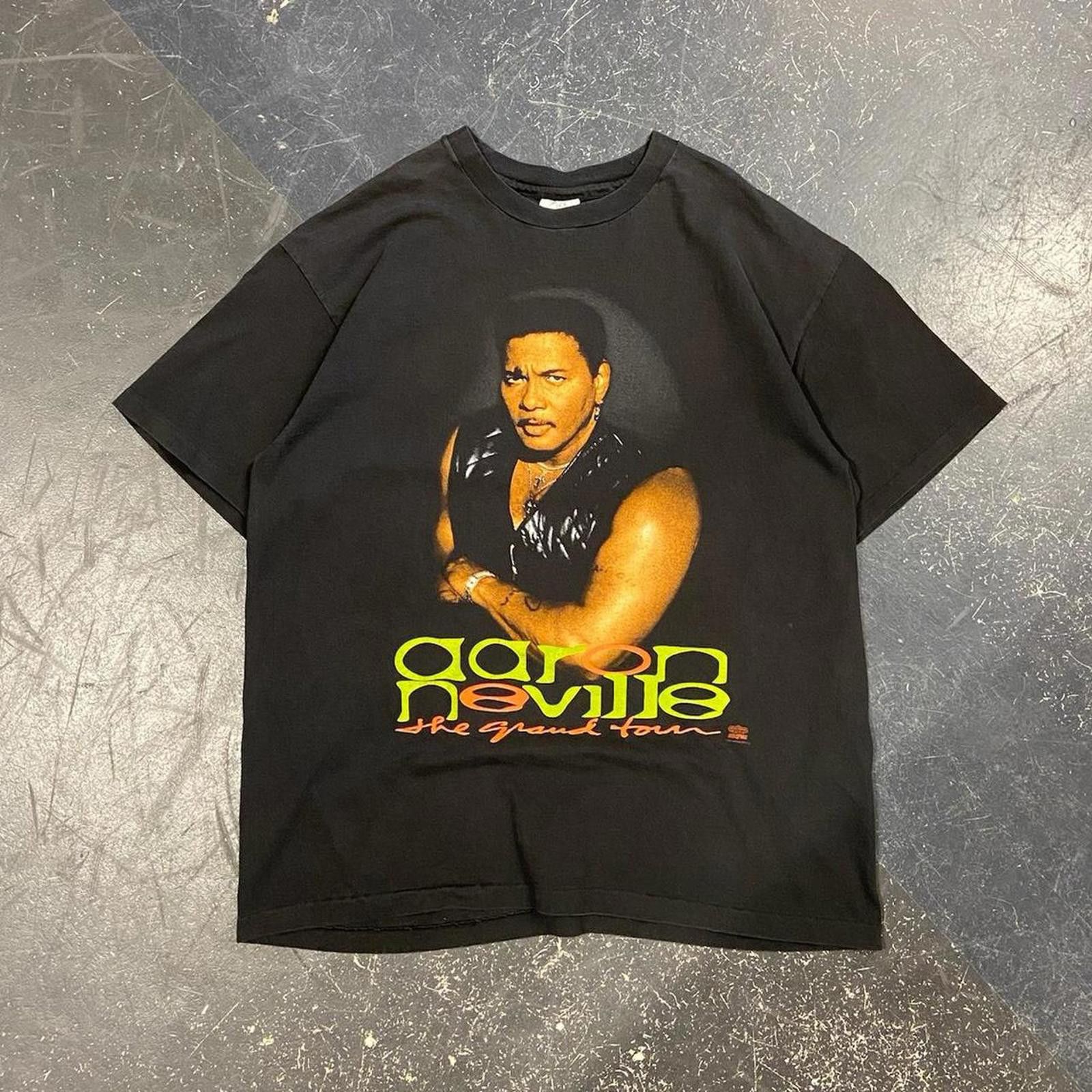 Band Tees 1993 Aaron Neville Tour Tee Size US XL / EU 56 / 4 - 1 Thumbnail
