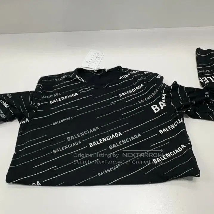 Balenciaga Balenciaga Long Sleeve Stretch Black T. Size US M / EU 48-50 / 2 - 1 Thumbnail
