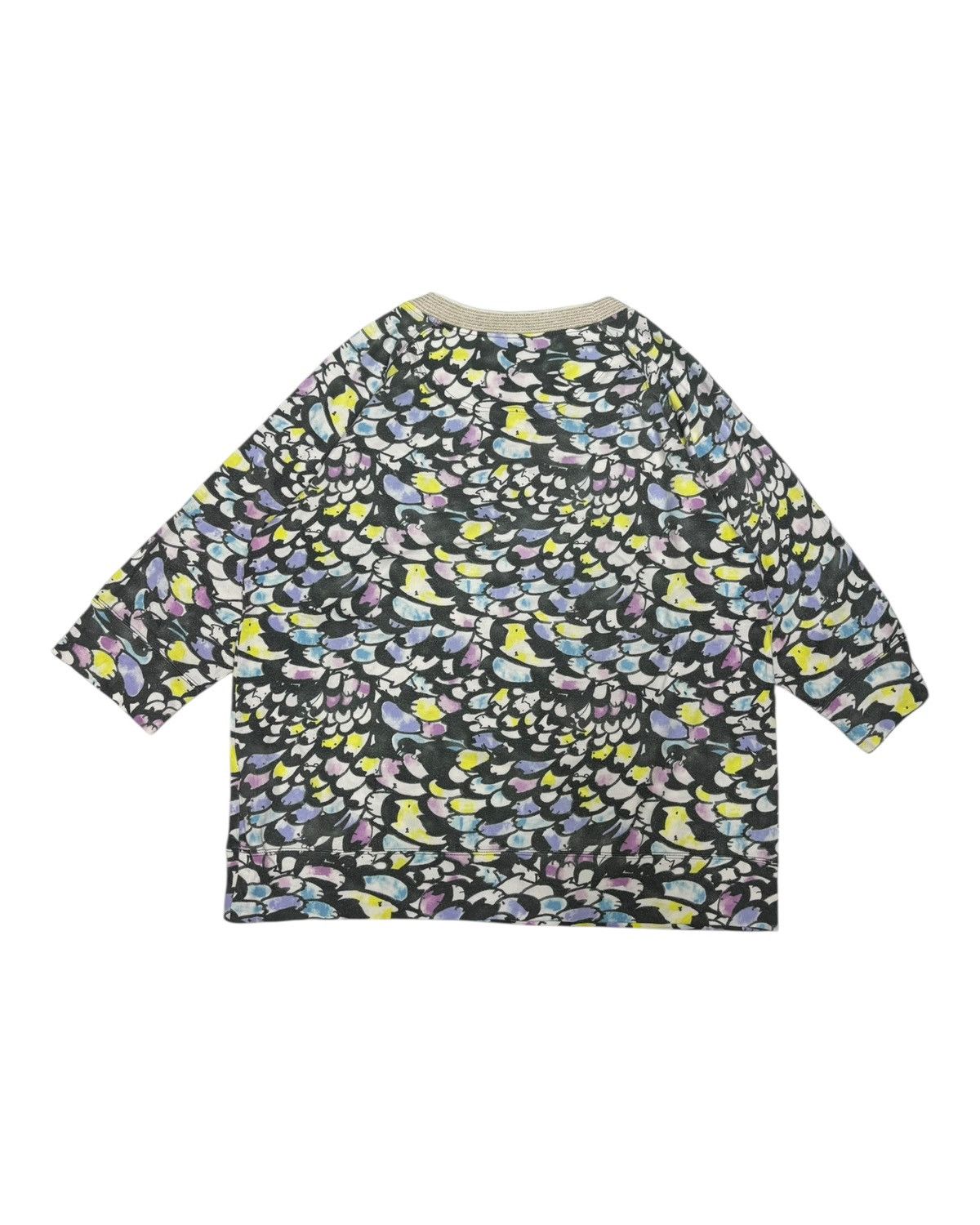 Tsumori Chisato 🔥TSUMORI CHISATO ARTISTIC PATTERN WITH RIBBON TIE DETAIL Size M / US 6-8 / IT 42-44 - 2 Thumbnail