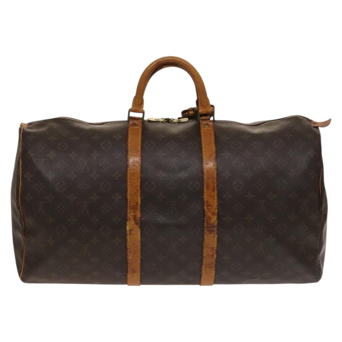 Louis Vuitton LOUIS VUITTON Monogram Keepall 55 Boston Bag M41424 Size ONE SIZE - 2 Thumbnail