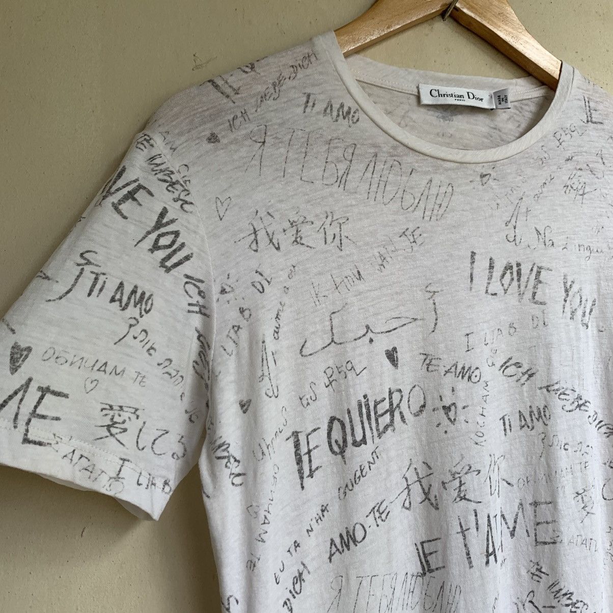 Dior Dior White Valentine’s Day T-Shirt Series Size US S / EU 44-46 / 1 - 3 Thumbnail