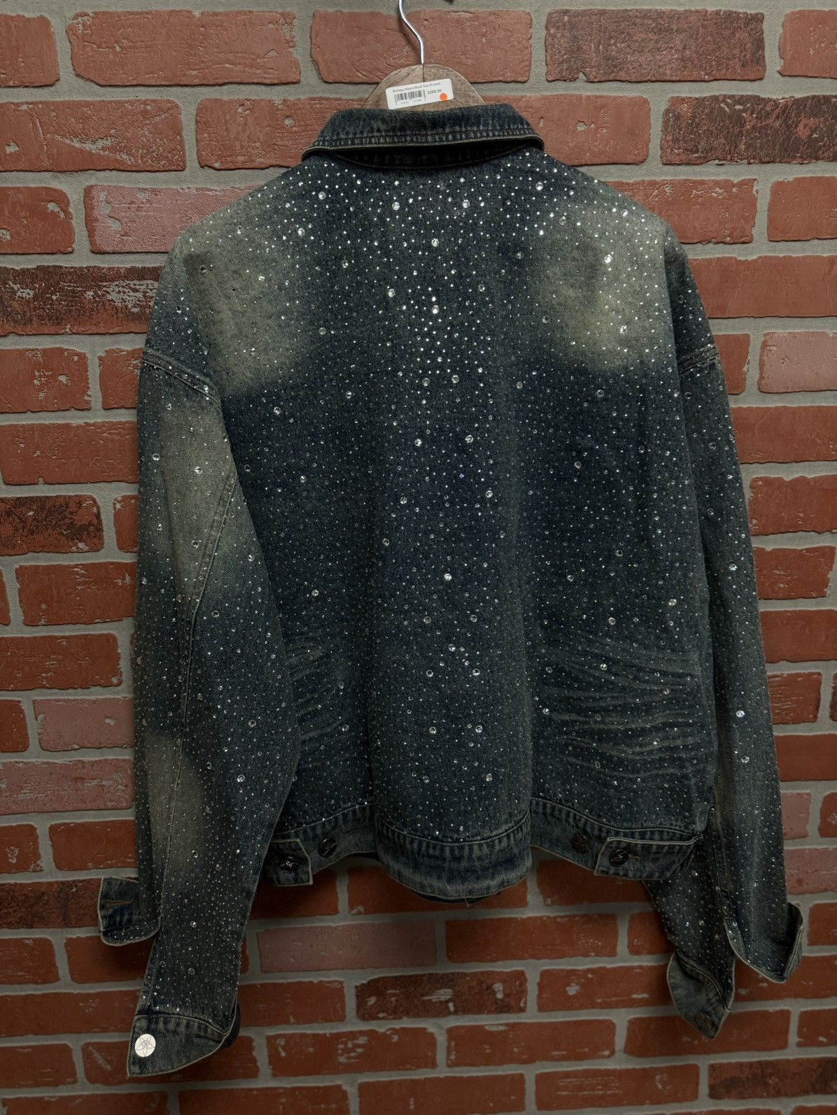 Vale Valley Blue Denim Jacket Crystal Stones Rare XXL (NEW) Size US XXL / EU 58 / 5 - 4 Thumbnail
