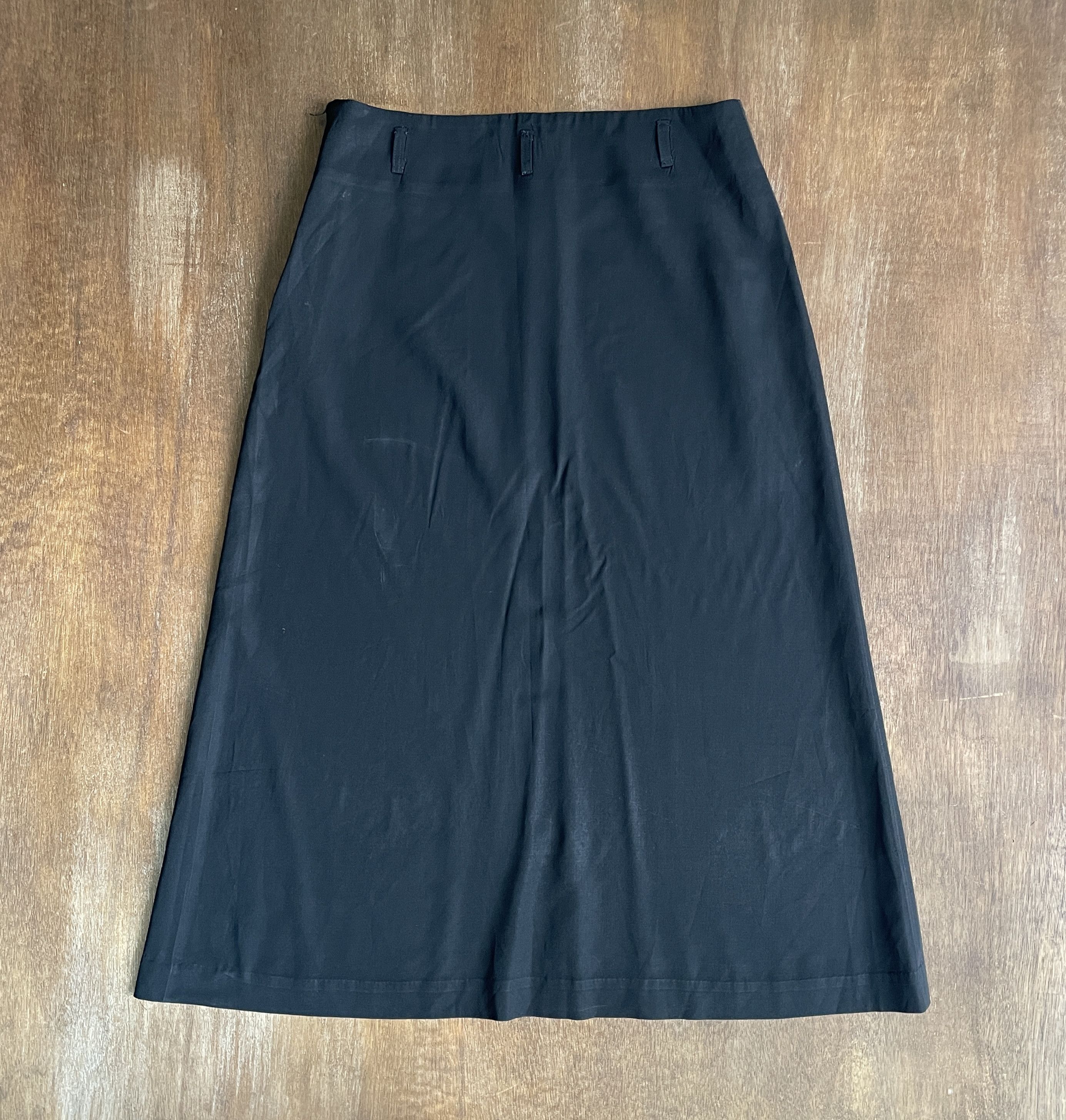 Y's Yohji Yamamoto Classic Wool Skirt