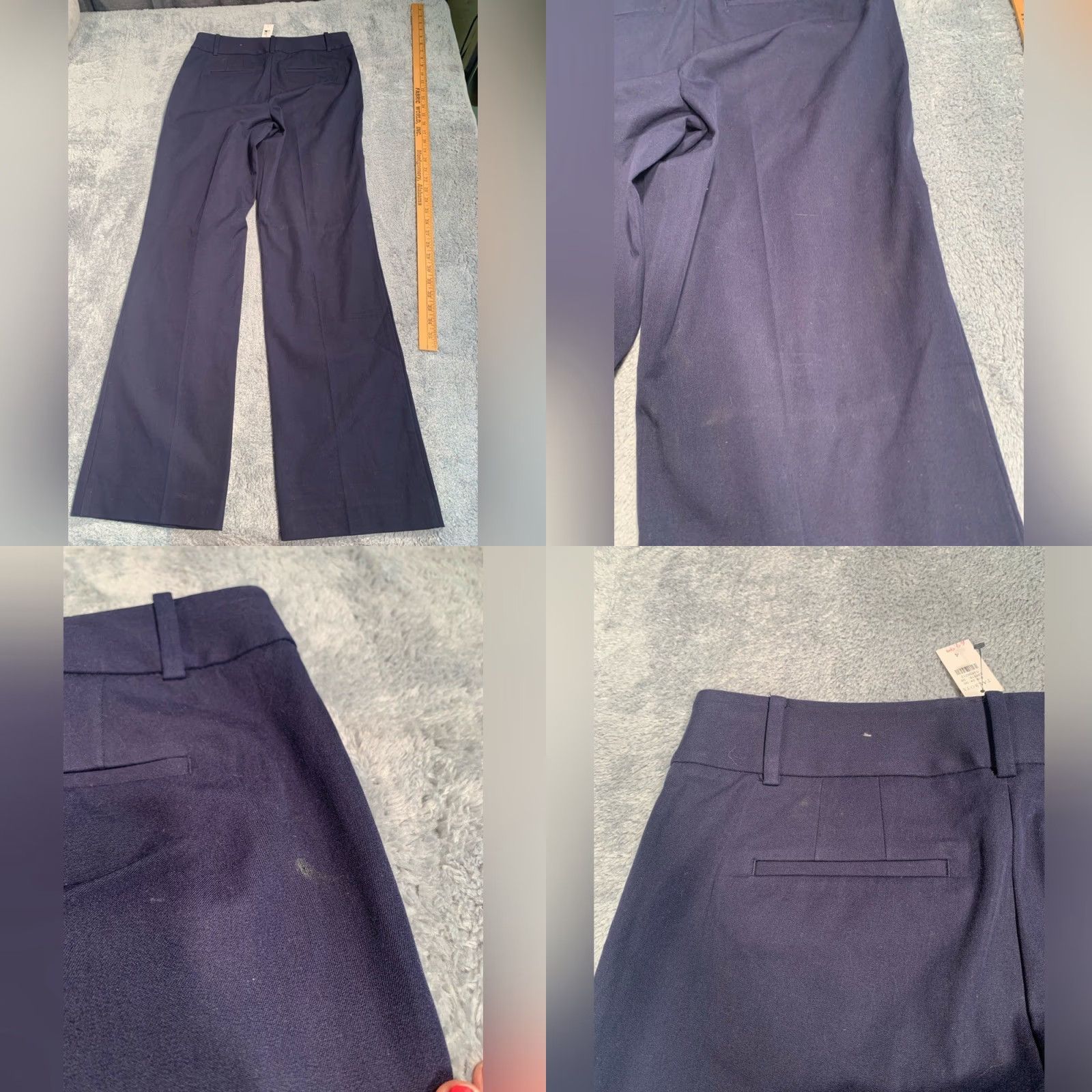 Talbots Talbots Newport Pant 4 Blue Woman Regular Ankle NWT Size 27" / US 4 / IT 40 - 8 Thumbnail