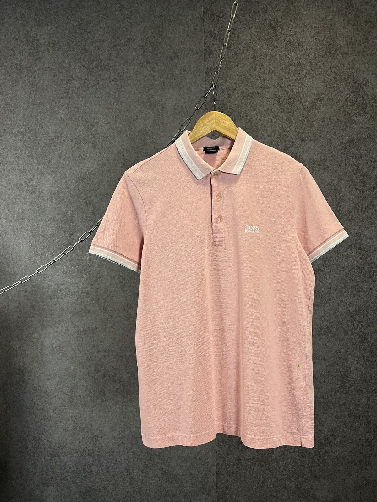 Hugo Boss Hugo Boss designer logo polo tee Size US S / EU 44-46 / 1 - 1 Thumbnail