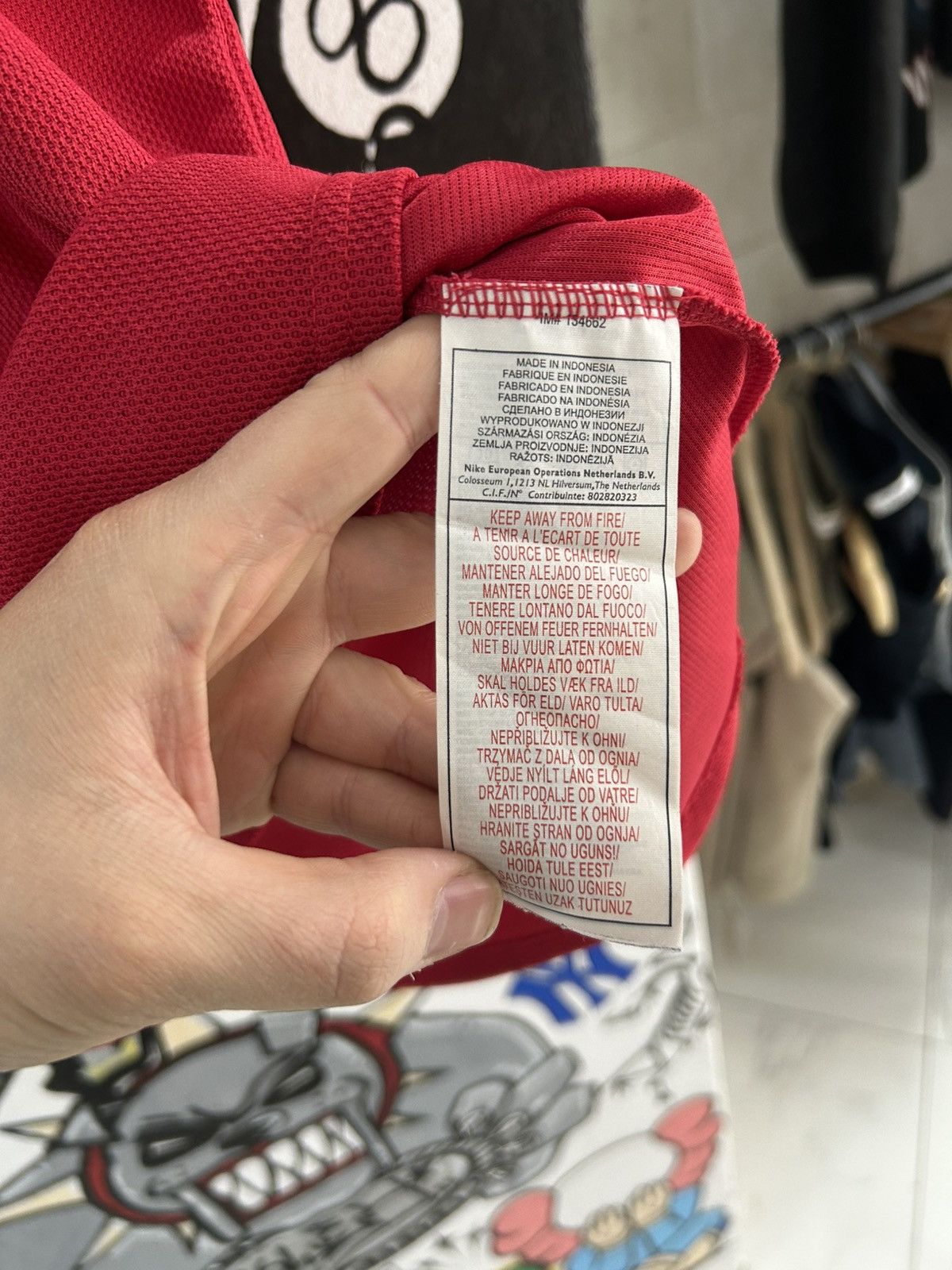 Nike × Vintage Vintage Nike Jersey Size US S / EU 44-46 / 1 - 3 Thumbnail