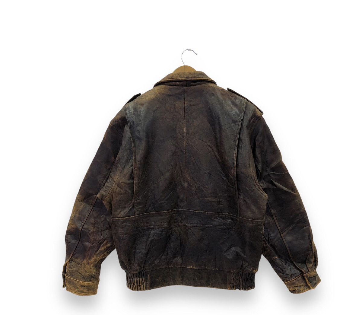 Japanese Brand Vintage Sub Urban Tokyo Sheepskin Leather Jacket Size US M / EU 48-50 / 2 - 2 Thumbnail