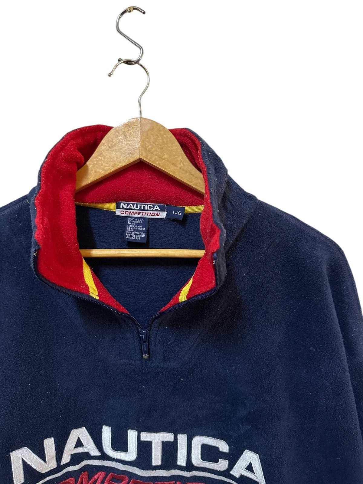 Nautica Vintage nautica sweatshirt half zip Size US L / EU 52-54 / 3 - 2 Thumbnail