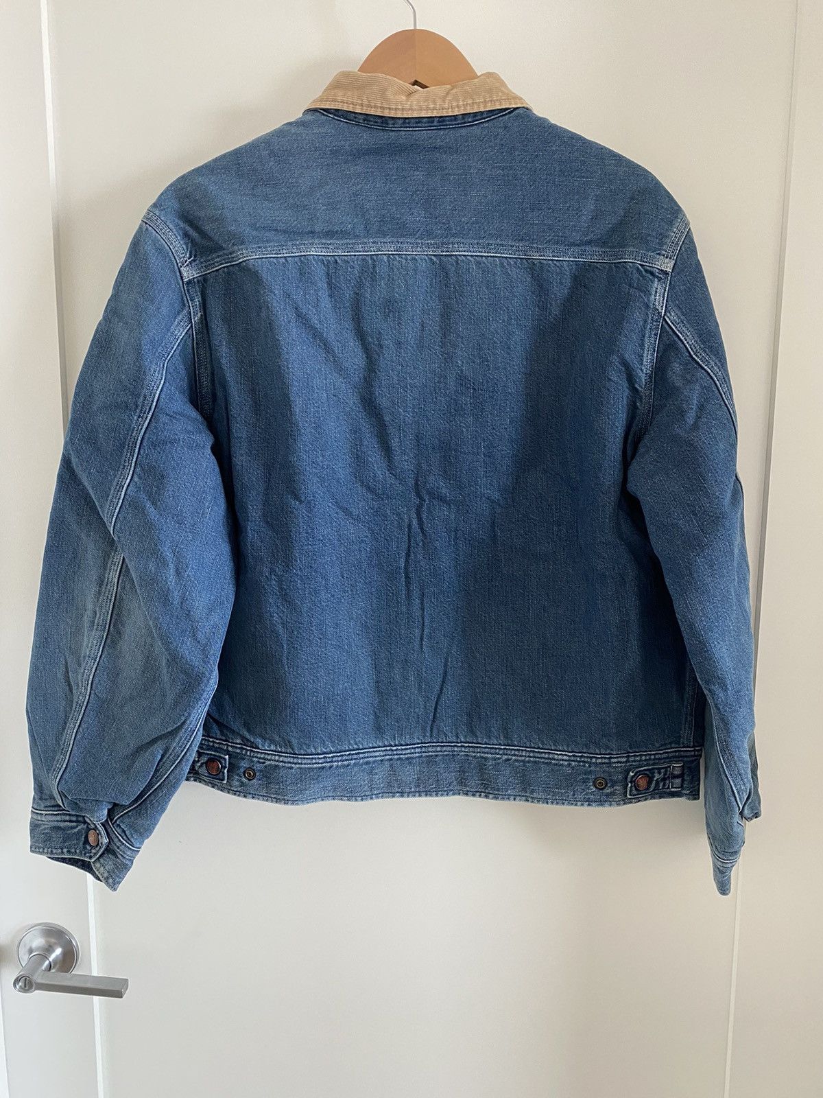 Kapital Kapital 11.5oz denim Bone lining reversible zip up jacket Size US M / EU 48-50 / 2 - 4 Thumbnail