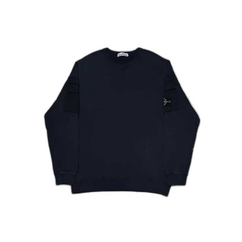 Stone Island Stone Island Navy Pocket Sweatshirt XXL -2506 Size US XXL / EU 58 / 5 - 1 Thumbnail